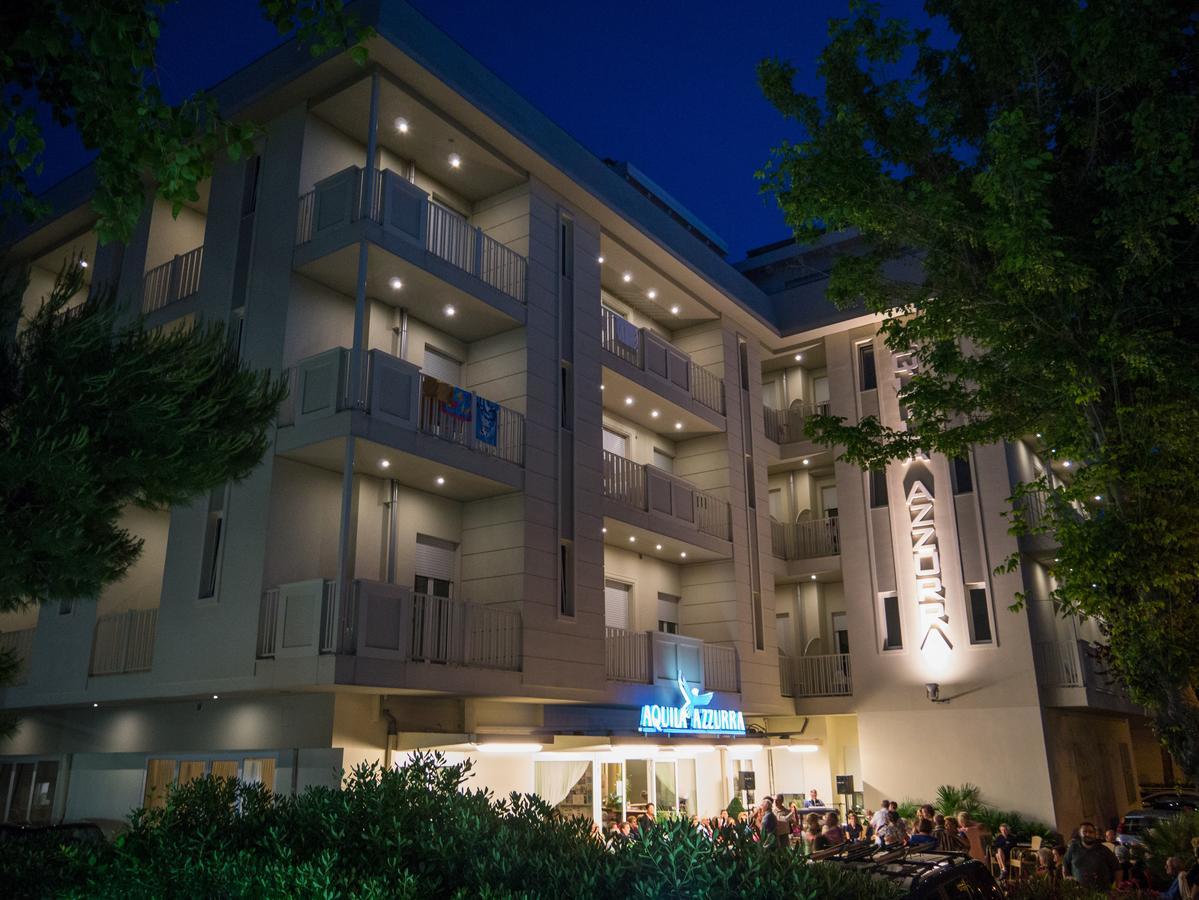רימיני Hotel Aquila Azzurra מראה חיצוני תמונה